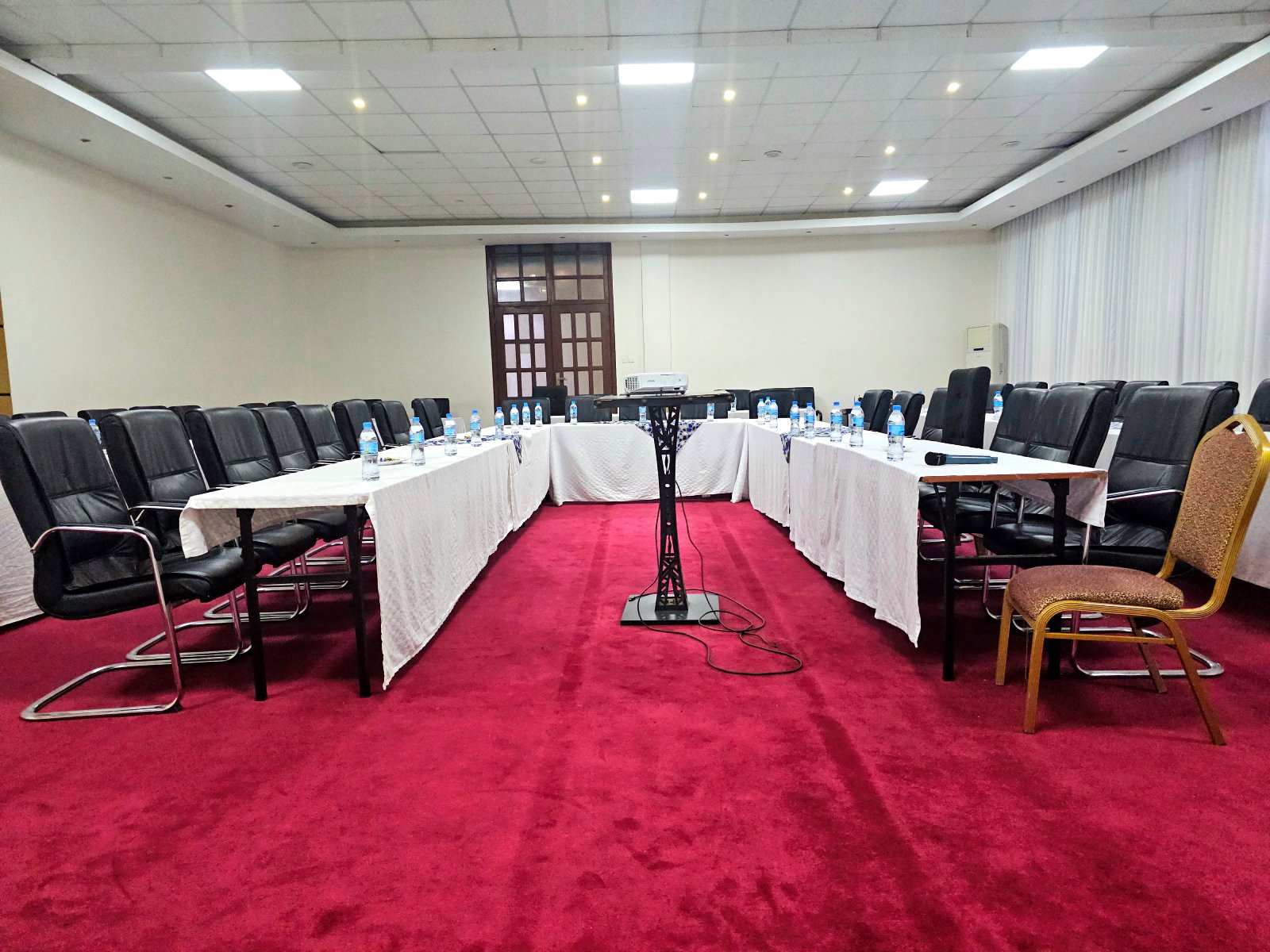 Modern conference hall for meetings and events at Point Zone Resort